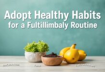 Adopter de Saines Habitudes pour une Routine Quotidienne Épanouissante Adopt Healthy Habits for a Fulfilling Daily Routine