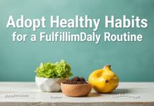 Adopter de Saines Habitudes pour une Routine Quotidienne Épanouissante Adopt Healthy Habits for a Fulfilling Daily Routine