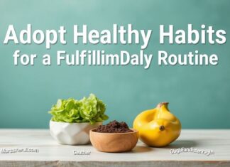 Adopter de Saines Habitudes pour une Routine Quotidienne Épanouissante Adopt Healthy Habits for a Fulfilling Daily Routine