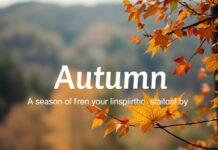 L’Automne : Une Saison de Renouveau et d’Inspiration Autumn: A Season of Renewal and Inspiration