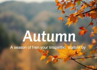 L’Automne : Une Saison de Renouveau et d’Inspiration Autumn: A Season of Renewal and Inspiration