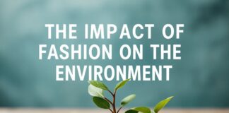 L’Impact de la Mode sur l’Environnement : Comprendre et Agir The Impact of Fashion on the Environment: Understanding and Taking Action