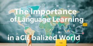 L’Importance de l’Apprentissage des Langues dans un Monde Globalisé The Importance of Language Learning in a Globalized World