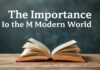 L’Importance de la Lecture dans le Monde Moderne The Importance of Reading in the Modern World