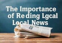 L’Importance de la Lecture des Nouvelles Locales The Importance of Reading Local News