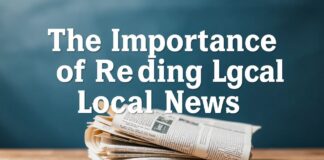 L’Importance de la Lecture des Nouvelles Locales The Importance of Reading Local News