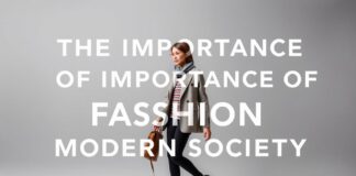 L’Importance de la Mode dans la Société Moderne The Importance of Fashion in Modern Society