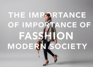 L’Importance de la Mode dans la Société Moderne The Importance of Fashion in Modern Society