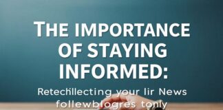 L’Importance de Rester Informé : Les Avantages de Suivre l’Actualité The Importance of Staying Informed: The Benefits of Following the News