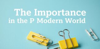L’Importance des Clips de Papier dans le Monde Moderne The Importance of Paper Clips in the Modern World