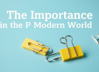 L’Importance des Clips de Papier dans le Monde Moderne The Importance of Paper Clips in the Modern World
