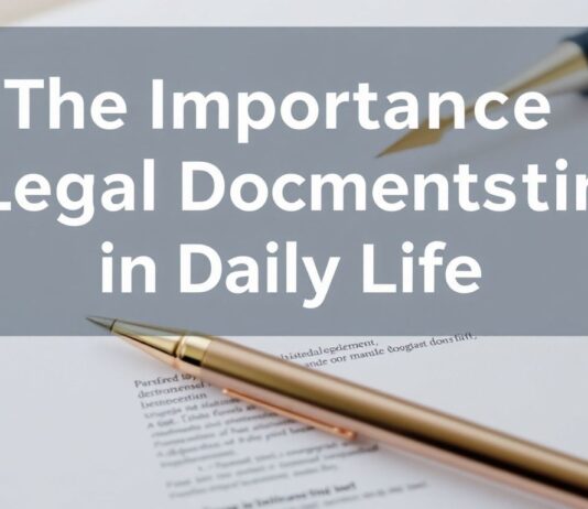 L’Importance des Documents Juridiques dans la Vie Quotidienne The Importance of Legal Documents in Daily Life