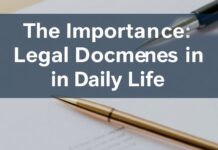 L’Importance des Documents Juridiques dans la Vie Quotidienne The Importance of Legal Documents in Daily Life
