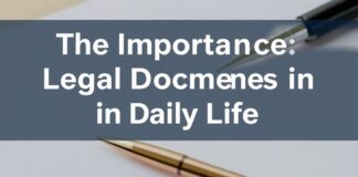 L’Importance des Documents Juridiques dans la Vie Quotidienne The Importance of Legal Documents in Daily Life