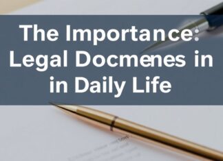 L’Importance des Documents Juridiques dans la Vie Quotidienne The Importance of Legal Documents in Daily Life