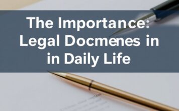 L’Importance des Documents Juridiques dans la Vie Quotidienne The Importance of Legal Documents in Daily Life