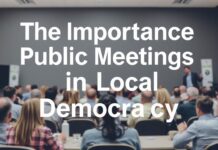 L’Importance des Réunions Publiques dans la Démocratie Locale The Importance of Public Meetings in Local Democracy