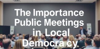 L’Importance des Réunions Publiques dans la Démocratie Locale The Importance of Public Meetings in Local Democracy