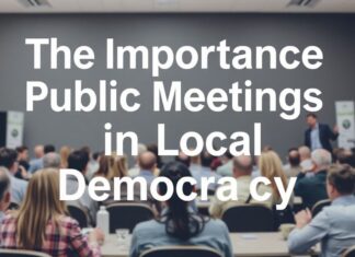 L’Importance des Réunions Publiques dans la Démocratie Locale The Importance of Public Meetings in Local Democracy
