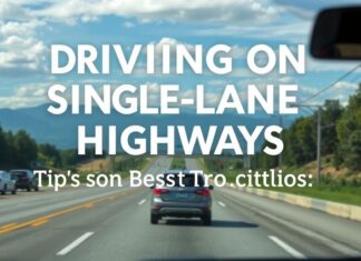 La Conduite sur les Autoroutes à Voie Unique : Conseils et Bonnes Pratiques Driving on Single-Lane Highways: Tips and Best Practices