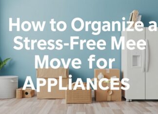 Comment organiser un déménagement d’appareils électroménagers sans stress How to Organize a Stress-Free Move for Household Appliances