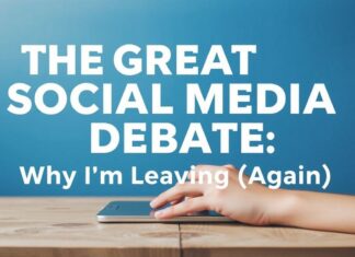 Le Grand Débat sur les Réseaux Sociaux : Pourquoi Je les Quitte (Encore) The Great Social Media Debate: Why I'm Leaving (Again)